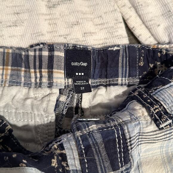 Bundle boys Cat & Jack long sleeve with Gap Shorts Sz 3T - Picture 3 of 3